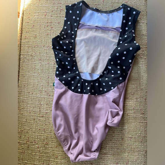 Luckyleo Women’s Polka Dot Leotard Size S - Picture 2 of 4